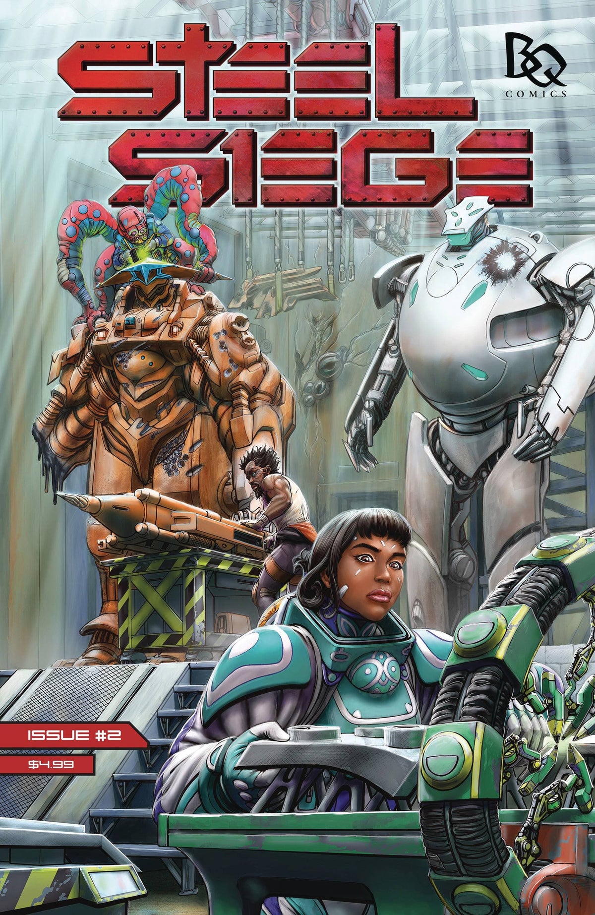 BATTLE QUEST COMICS Comic Books STEEL SIEGE #2 (OF 3) 85004139702300211 JUN231656