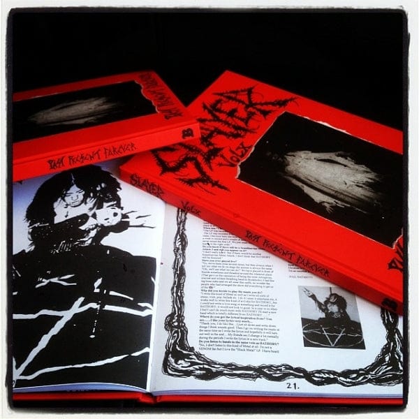 Bazillion Points Books > Music & Film SLAYER MAG Vol. X: Red Hardcover Reissue, by Jon “Metalion” Kristiansen 04657660 SLAYX