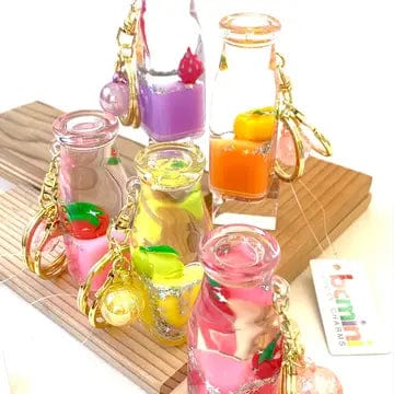 BCMINI Miscellaneous > Keychains BC MINI: FRUIT BOTTLE FLOATY KEY CHARM 034466120712