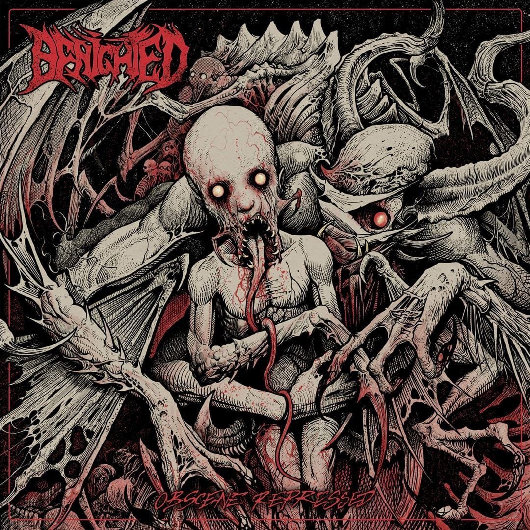 Benighted Music > Vinyl Records Benighted - Obscene Repressed - White Vinyl 822603655414 SEM554A.1