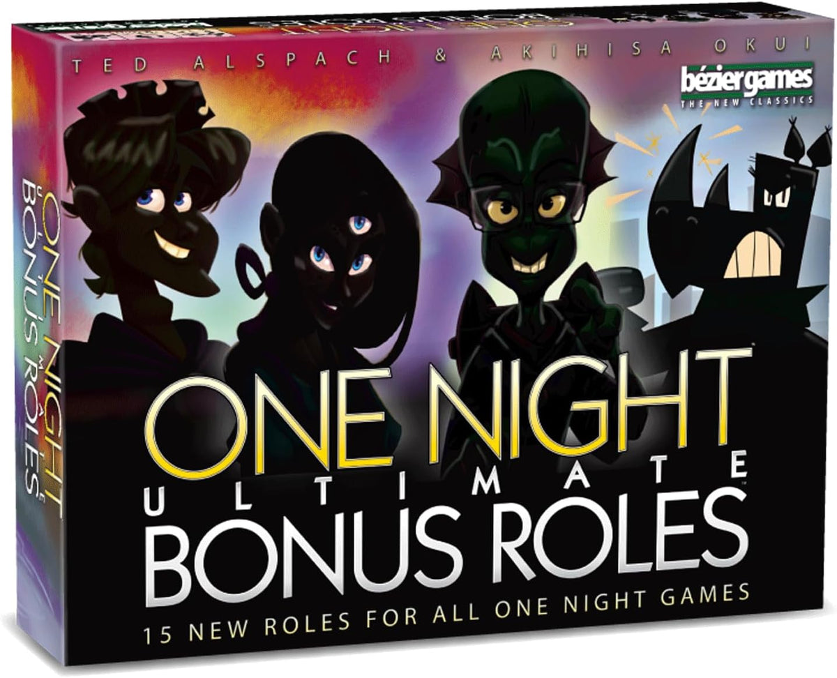 Bezier Games Board Games > Party Games > Expansions One Night: Ultimate Bonus Roles Expansion 810024460021 BEZ ONBR