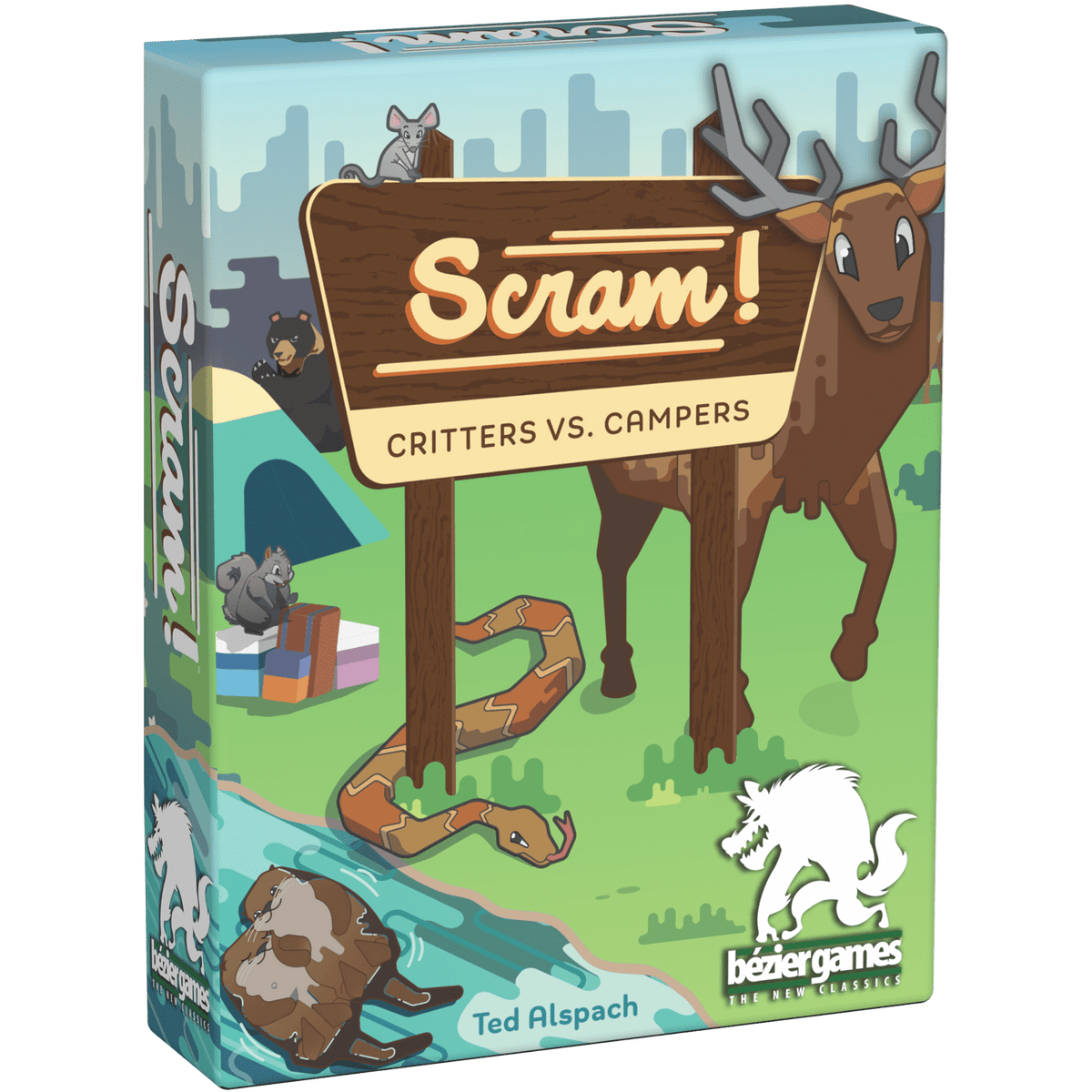 Bezier Games Board Games > Small Box Games Scram! 810024460397 BEZ SCRAM