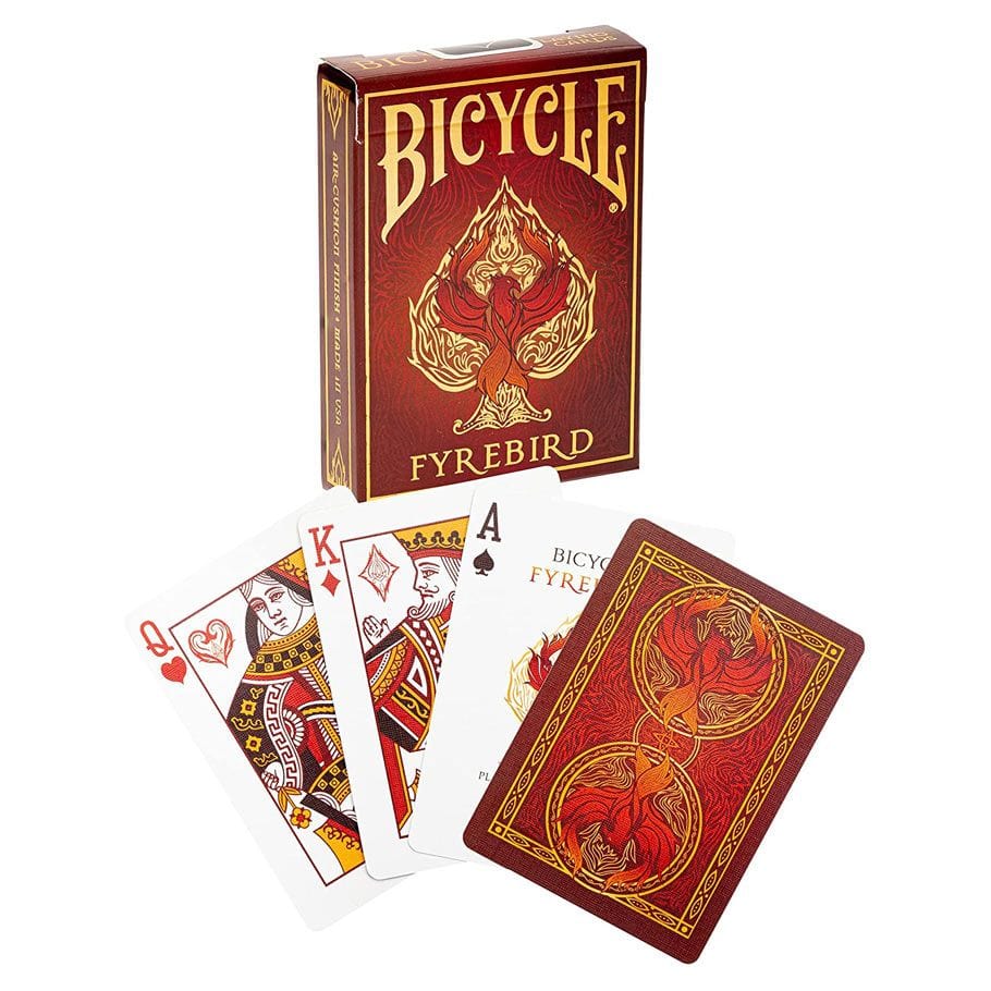 Bicycle Games > Playing Cards Bicycle: Fyrebird Playing Cards 073854093610 JKR1046231