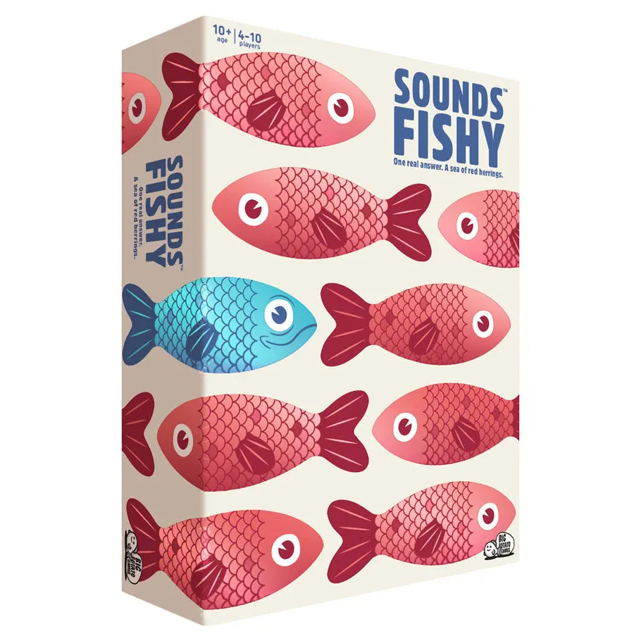 Big Potato Games Board Games Sounds Fishy 850064186062 BIG90022