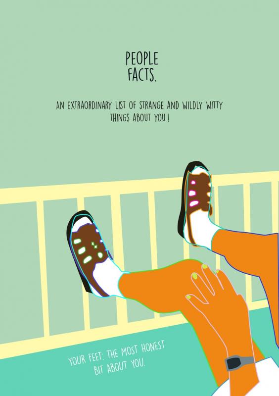 BIS Publishers Books > Art & Gifts > Novelties People Facts: An Extraordinary List of Strange and Wildly Witty Things About You - Hardcover 9789063696238 MC-34014