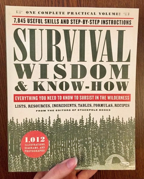 Black Dog & Leventhal Books > Lifestyle > Diy Survival Wisdom & Know-How: Everything You Need to Know to Subsist in the Wilderness 9780316276955 MC-22073