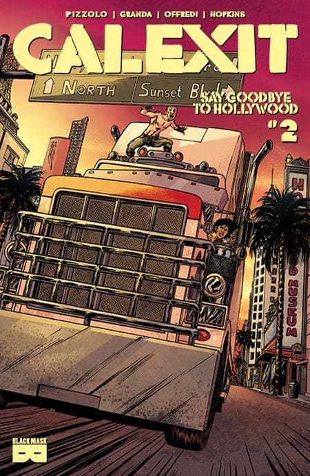 Black Mask Studios Comic Books CALEXIT SAY GOODBYE TO HOLLYWOOD #2 (OF 3) (MR) 04577802740802011 0326BM0522