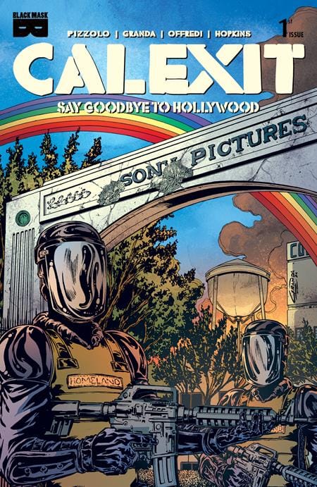 Black Mask Studios Comic Books > Incentives CALEXIT SAY GOODBYE TO HOLLYWOOD #1 (OF 3) CVR E INC 1:10 C GRANDA CULVER VAR (MR) 04577802740801051 0226BM0563