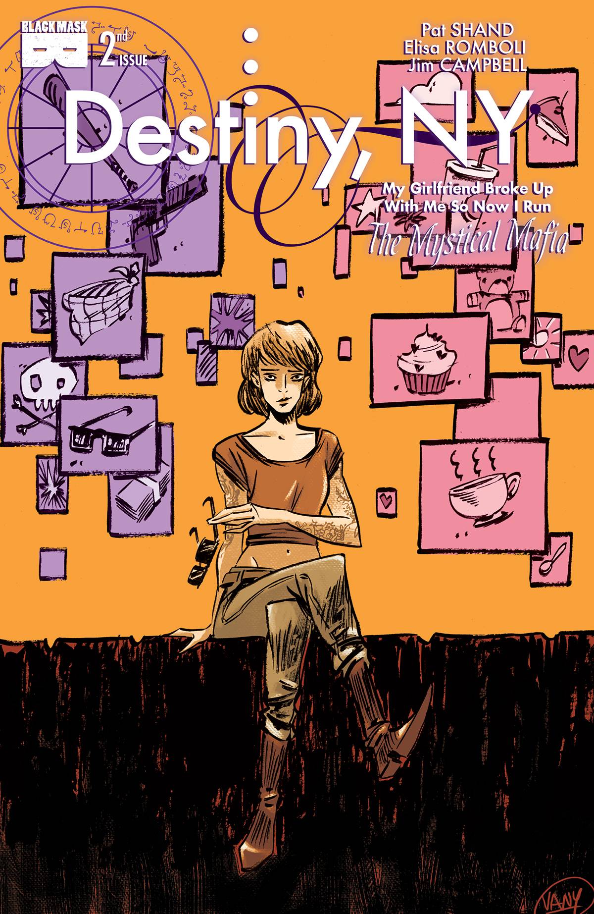 BLACK MASK STUDIOS ENTERTAINME Comic Books DESTINY NY MYSTIC MAFIA #2 CVR B CARDINALI 85002621706302021 APR231250