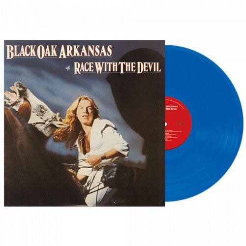 Black Oak Arkansas Music > Vinyl Records Black Oak Arkansas - Race With The Devil, Blue 889466204418 PRLE2044.1