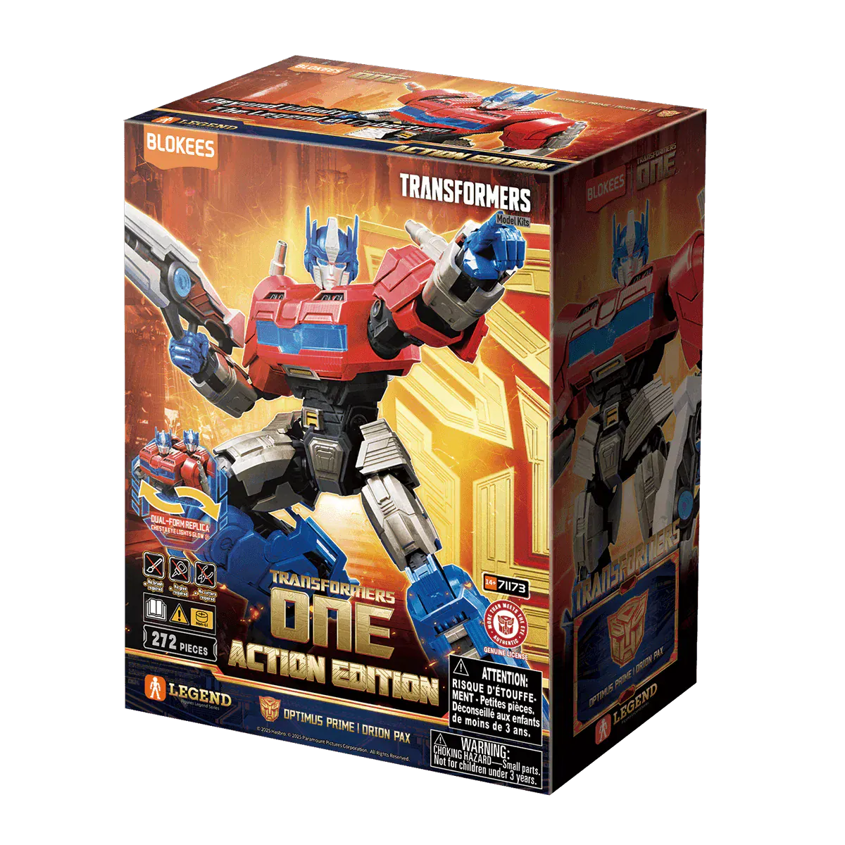 BLOKEES Model Kits > Other Model Kits Blokee - Transformers Action Edition 04 Optimus Prime | Orion Pax 810181531251 810181531251