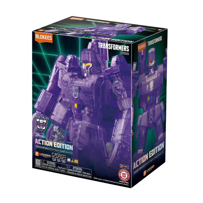 BLOKEES Model Kits > Other Model Kits Blokees - Transformers AE02-G1 Megatron Energy Explosion 810181532944 71190-1
