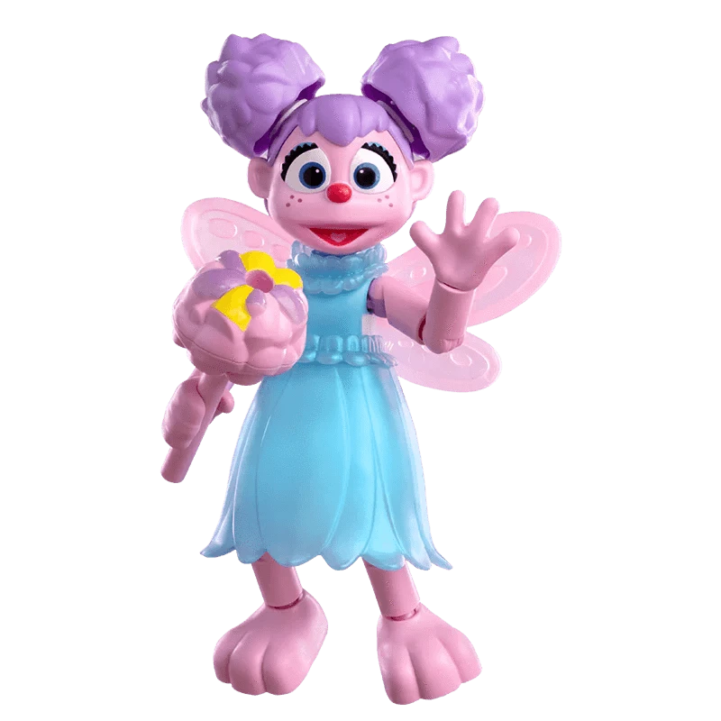 BLOKEES Toys > Action Figures > Other Action Figures BLOKEES: SESAME STREET - PRECOOL SERIES 1 - ABBY ACTION FIGURE 810181530001