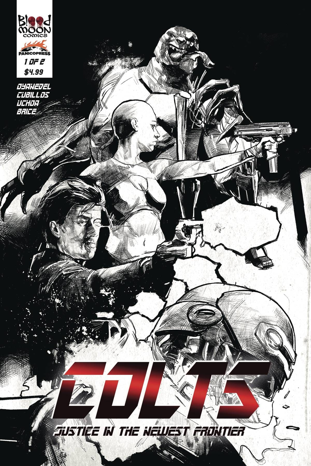 Blood Moon Comics Llc Comic Books COLTS #1 (OF 2) CVR B GABRIEL IBARRA 85003206447700121 JUL231450