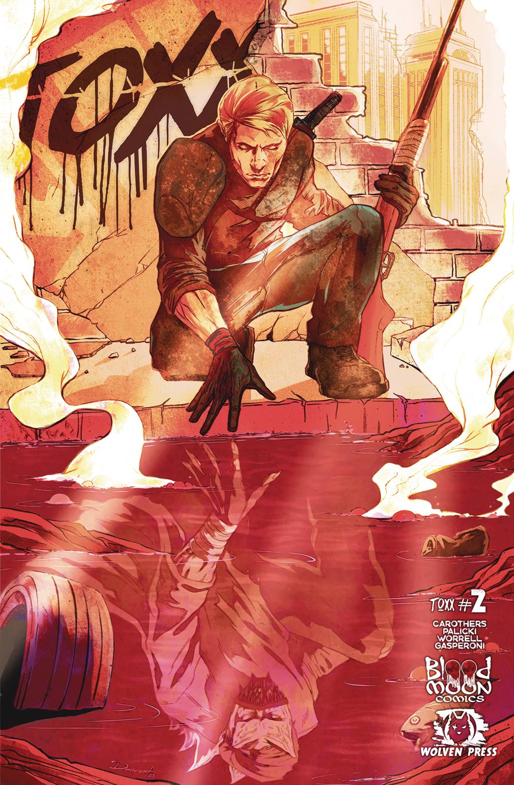 BLOOD MOON COMICS LLC Comic Books TOXX #2 CVR A BRIAN DEMAREST 85003206442200211 JUN231677