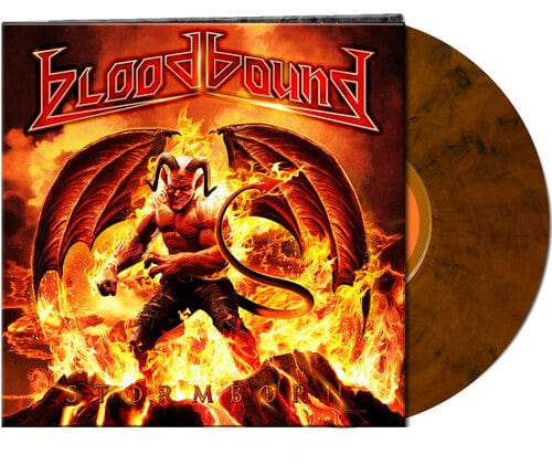 Goodtogo Gmbh Music > Vinyl Records Bloodbound - Stormborn, Orange/ Black Marbled 884860435918 AFMD49712.1