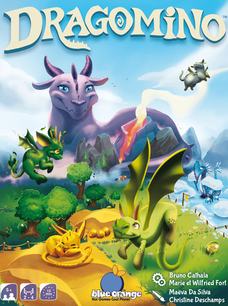 Blue Orange Board Games > Large Box Games Kingdomino: Dragomino 803979090115 BOG 09011
