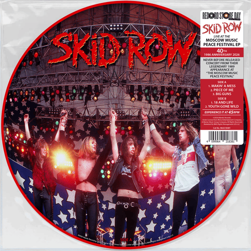 BMG Rights Management Music > Vinyl Records Skid Row - Live At The Moscow Music Peace Festival (Extended Play, Picture Disc) (RSD 2026 Exclusive) 4099964218381 BGRT240160.1