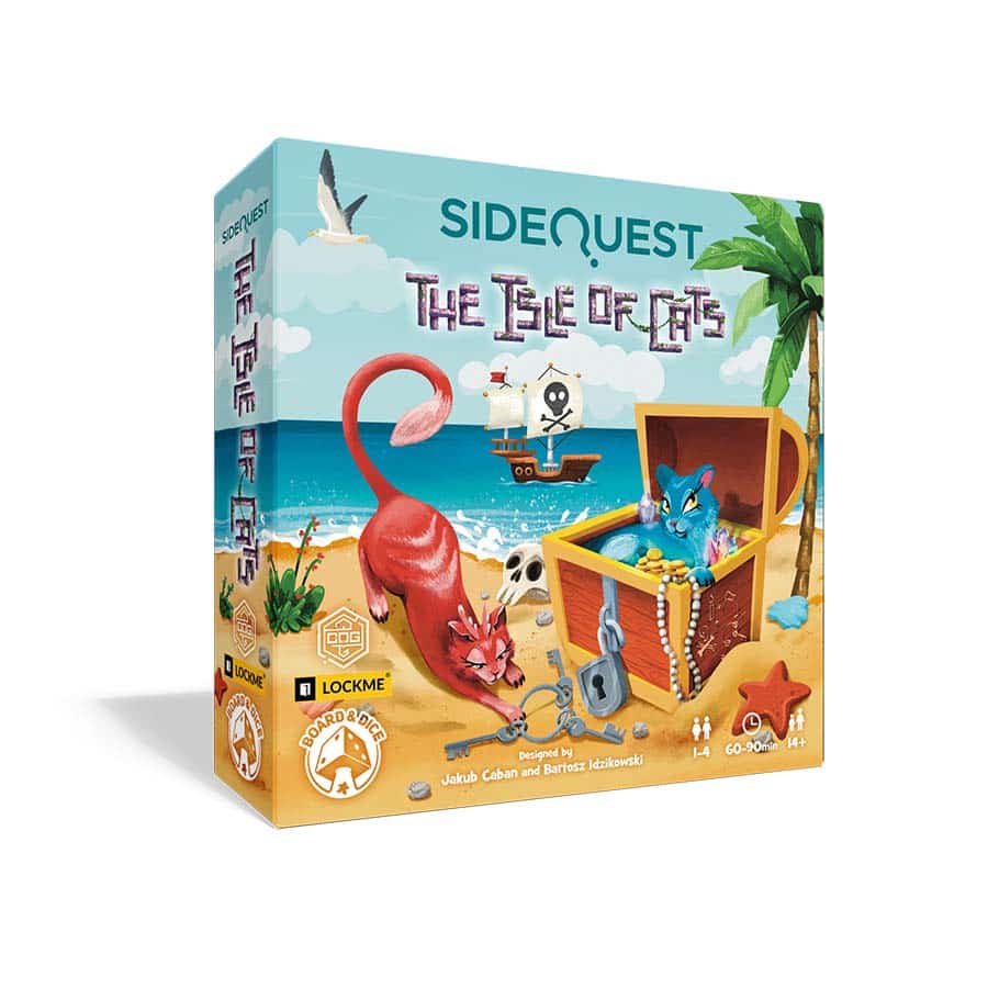 Board and Dice Board Games SIDE QUEST: THE ISLE OF CATS 6425453001802 BND0103