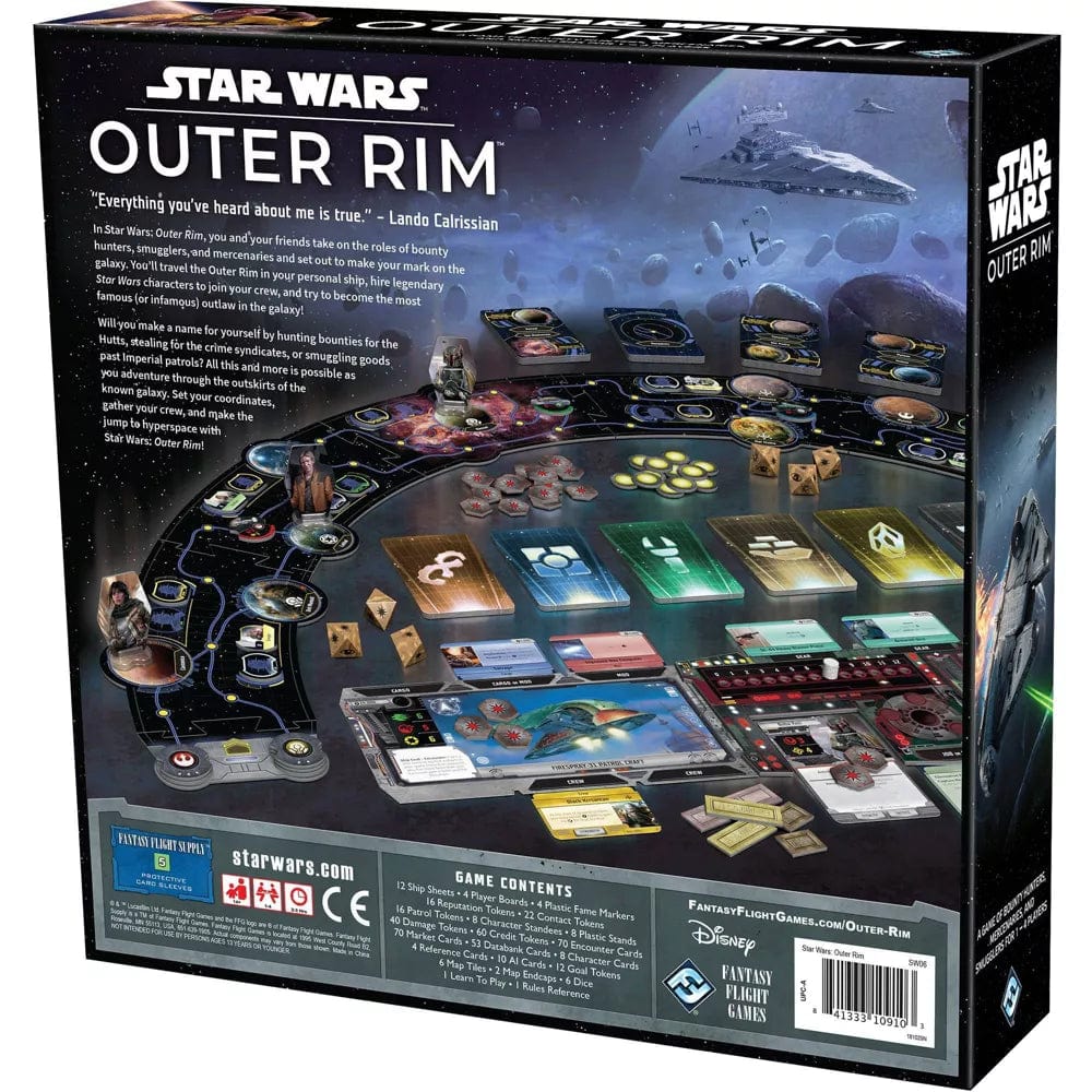 --- Board Games > Large Box Games Star Wars - Outer Rim 841333109103 SW06