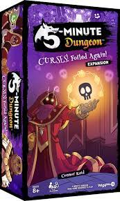 --- Board Games > Party Games 5 Minute Dungeon: Curses, Foiled Again! 824284500106 CFA 01W3D