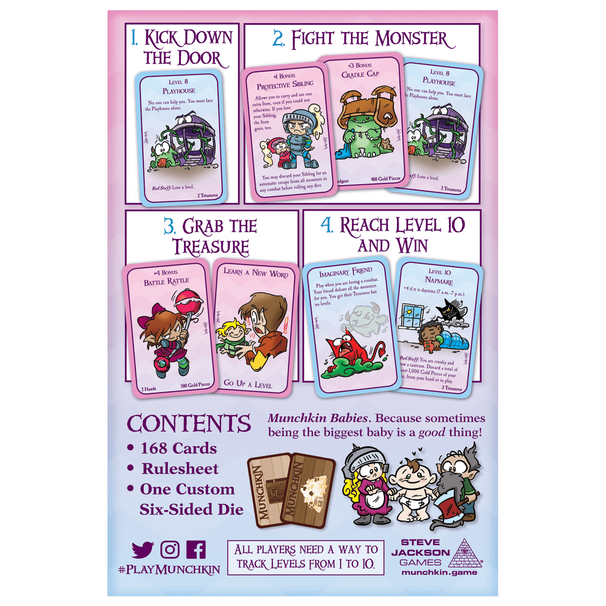 --- Board Games > Small Box Games Munchkin: Babies 080742096028 SJG 1527