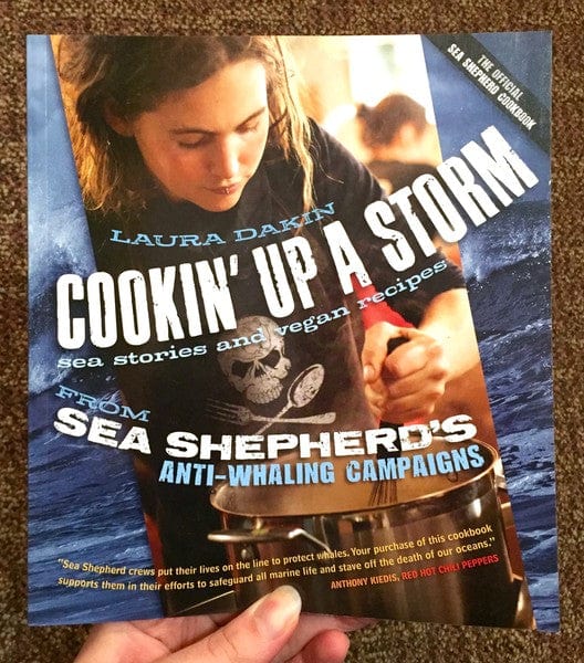 Book Publishing Company Books > Food, Drink, & Drugs > Cookbooks Cookin' Up A Storm: Sea Stories and Vegan Recipes from Sea Shepherd's Anti-Whaling Campaigns - Book 9781570673122 MC-21044