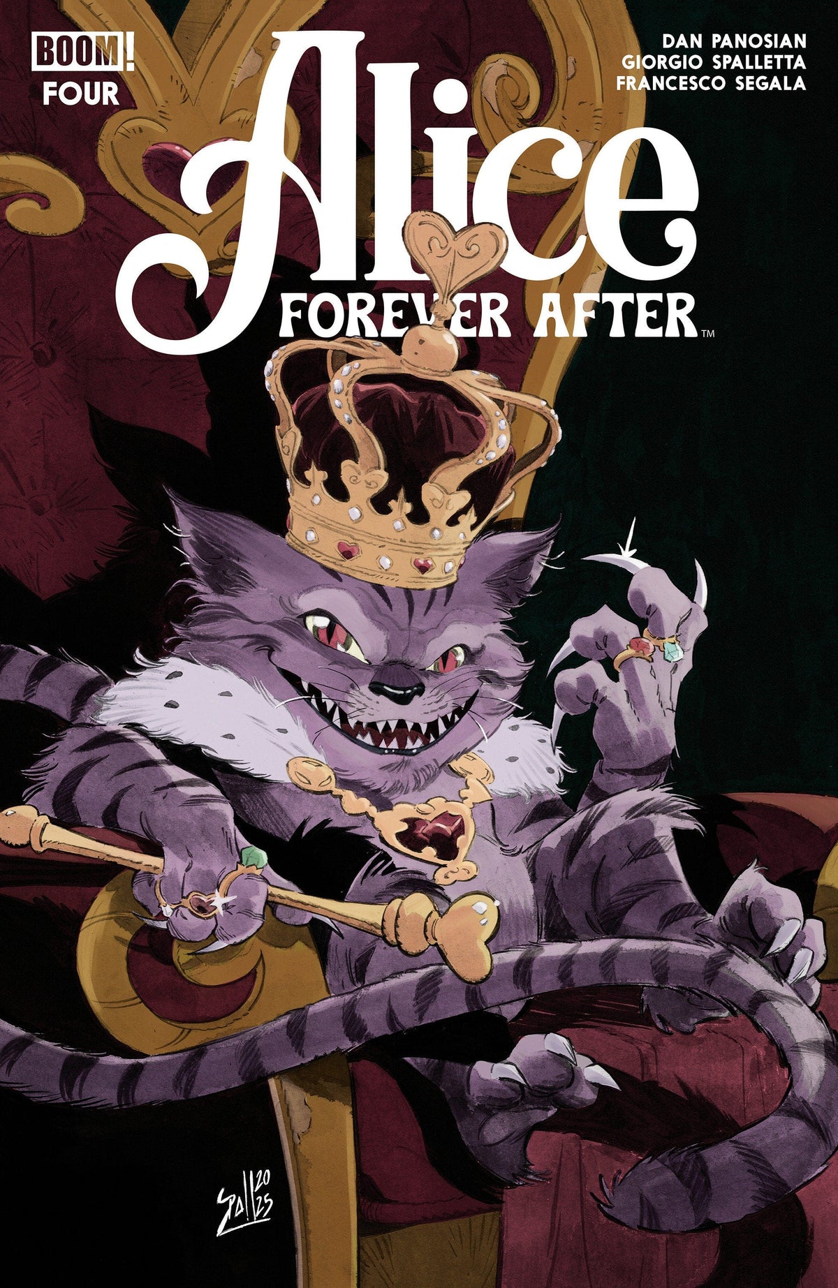 Boom Entertainment Comic Books Alice Forever After #4 B Variant (Dressed, Spalletta) 84428401291104021 PRH-84428401291104021