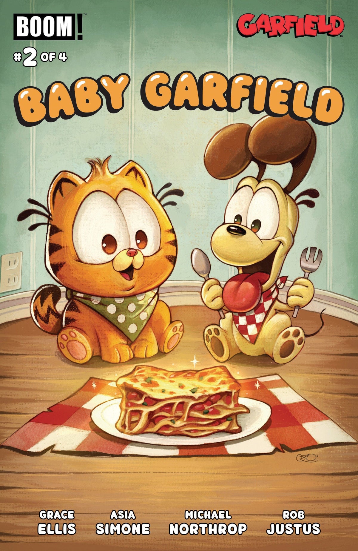 Boom Entertainment Comic Books Baby Garfield #2 B Variant (Dressed, Zullo-Uminga) 84428401320802021 PRH-84428401320802021