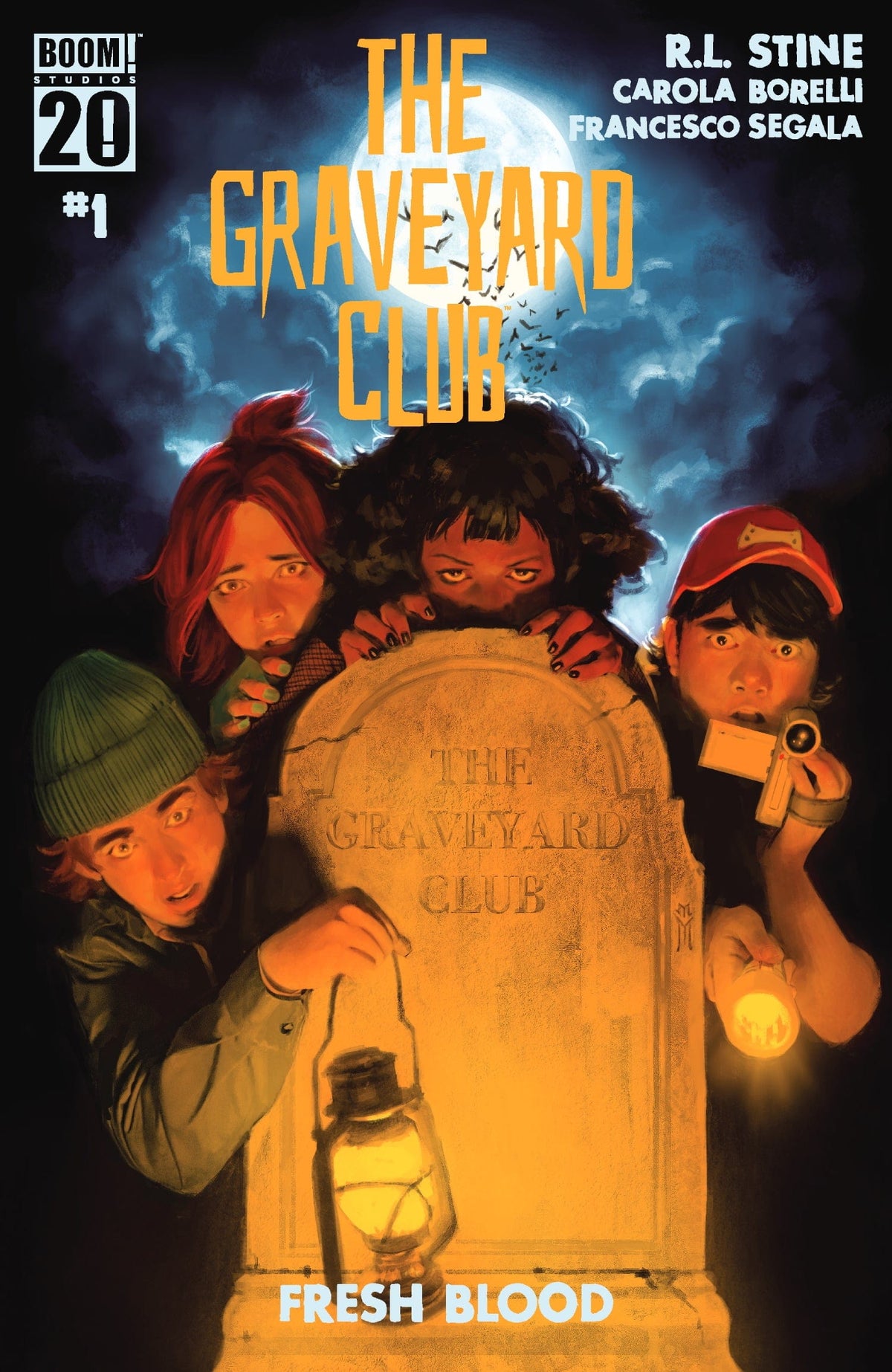 Boom Entertainment Comic Books Graveyard Club, The: Fresh Blood #1 C BOOM 20th Anniversary Variant 84428401252201081 PRH-84428401252201081