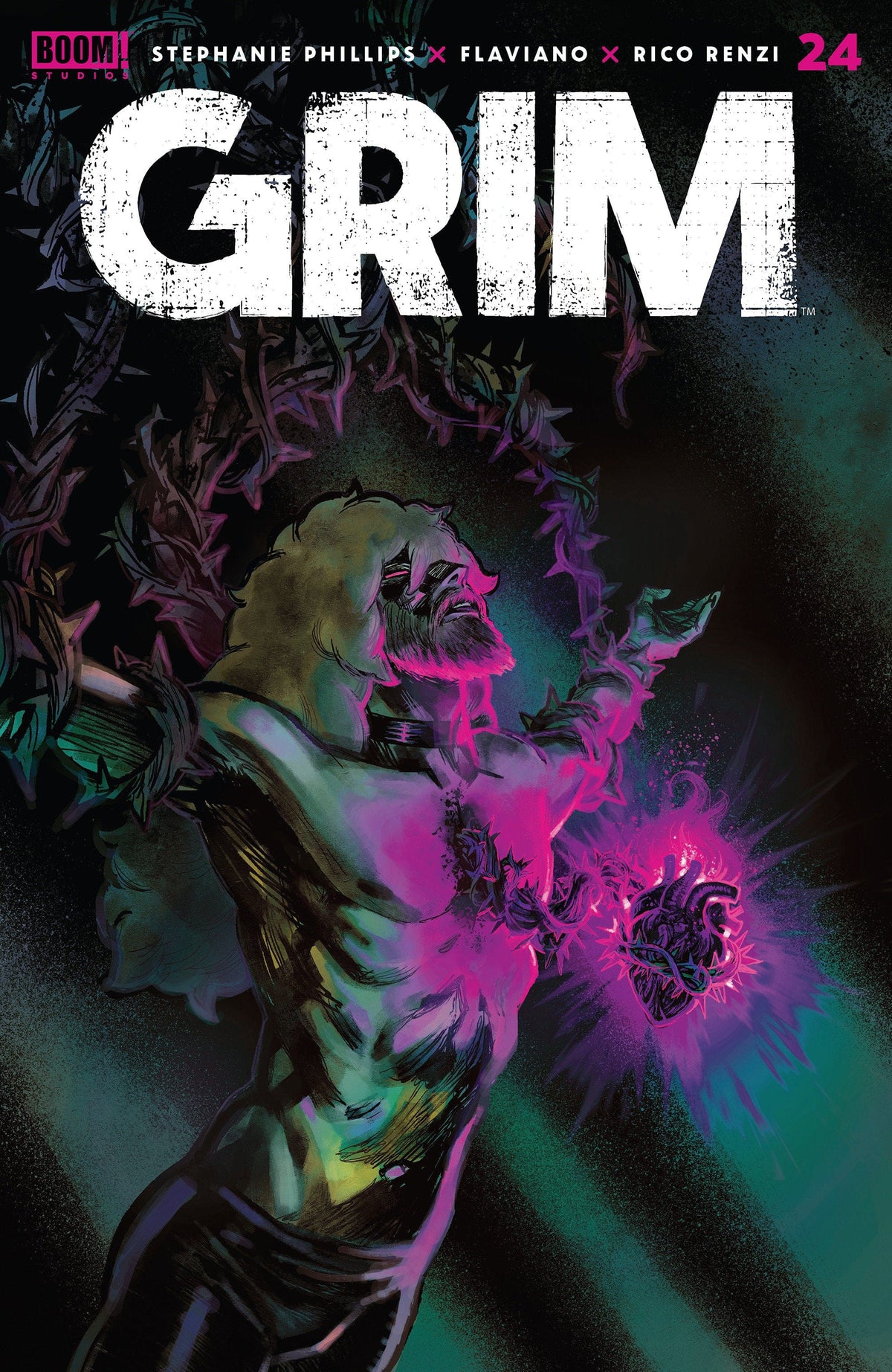 Boom Entertainment Comic Books Grim #24 A Main (Dressed, Flaviano) 84428400856324011 PRH-84428400856324011