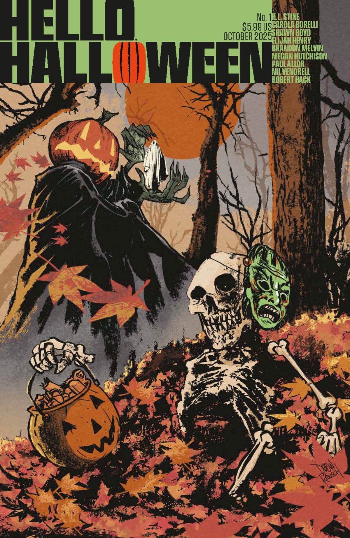 Boom Entertainment Comic Books Hello Halloween #1 B Variant (Dressed, Rausch) 84428401287401021 PRH-84428401287401021