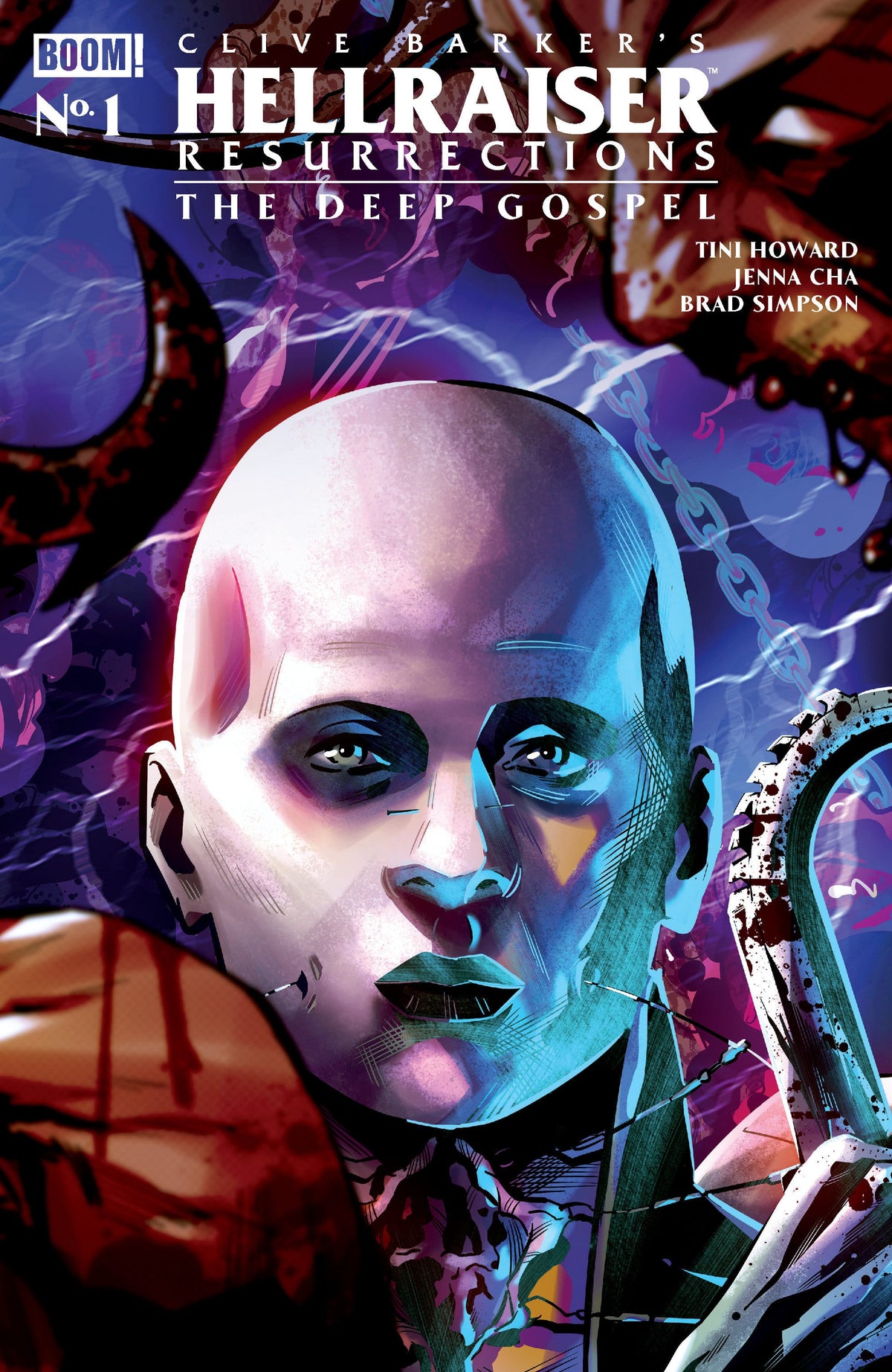 Boom Entertainment Comic Books Hellraiser: Resurrections - The Deep Gospel #1 B Variant (Dressed, Sabbatini) (Release Date: 09/16/2026) 84428401364203021 PRH-84428401364203021