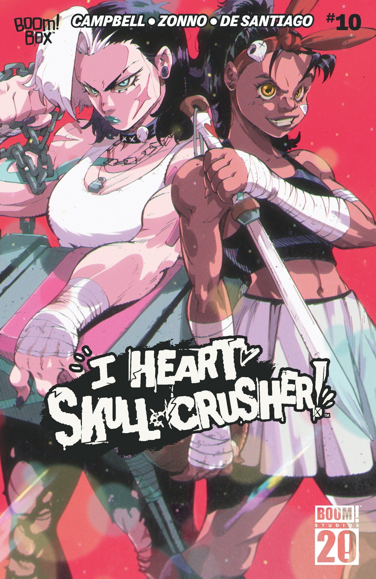 Boom Entertainment Comic Books I Heart Skull-Crusher! #10 B Variant (Dressed, Ortiz) 84428401086310021 PRH-84428401086310021