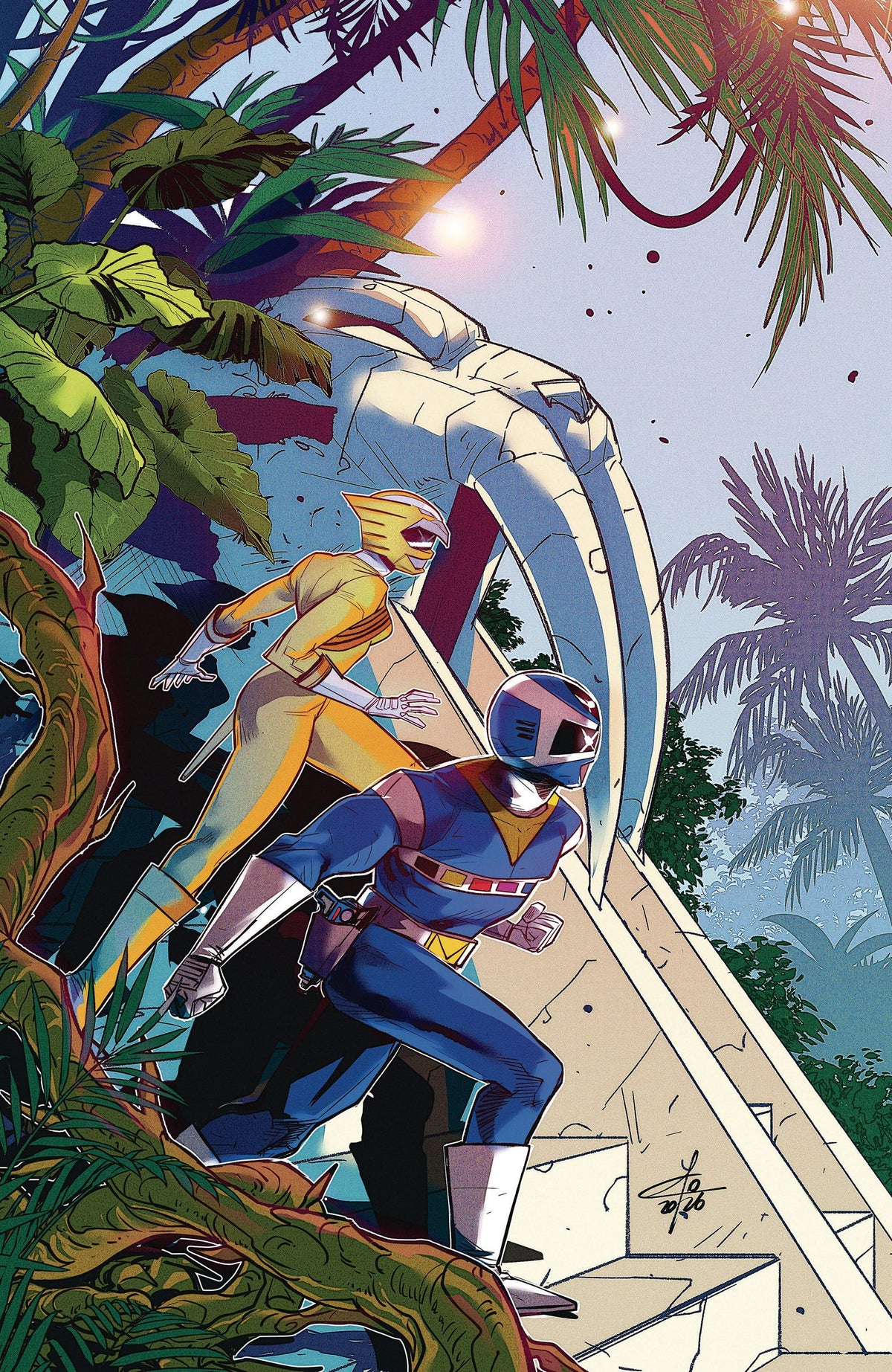 Boom Entertainment Comic Books > Incentives Power Rangers Unlimited #5 E 1:10 INCV Foil Variant (Full Art, Foil, Carlini) (Release Date: 11/11/2026) 84428401340605051 PRH-84428401340605051