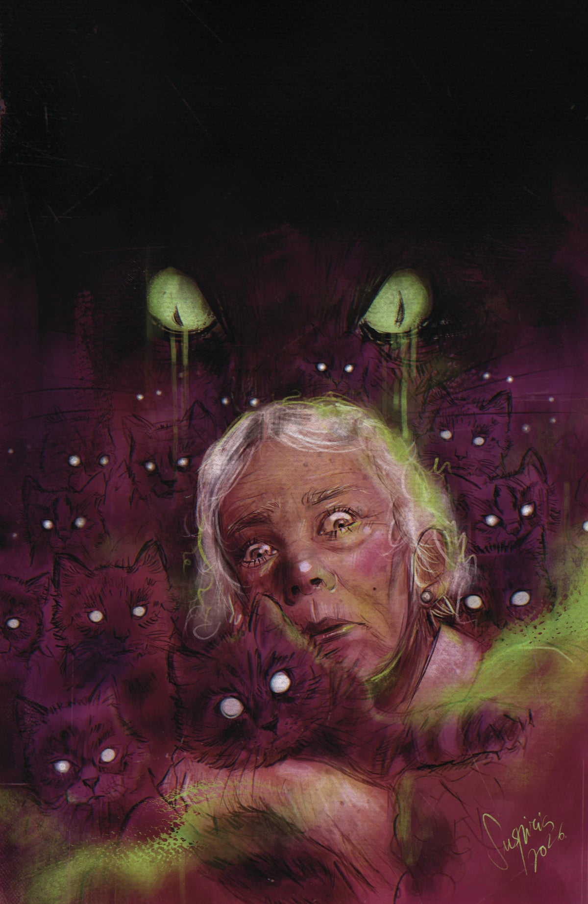 Boom Entertainment Comic Books > Incentives Stuff of Nightmares: The Cat in the Coffin #1 F 1:10 INCV (Full Art, TBA) (Release Date: 08/19/2026) 84428401344401061 PRH-84428401344401061
