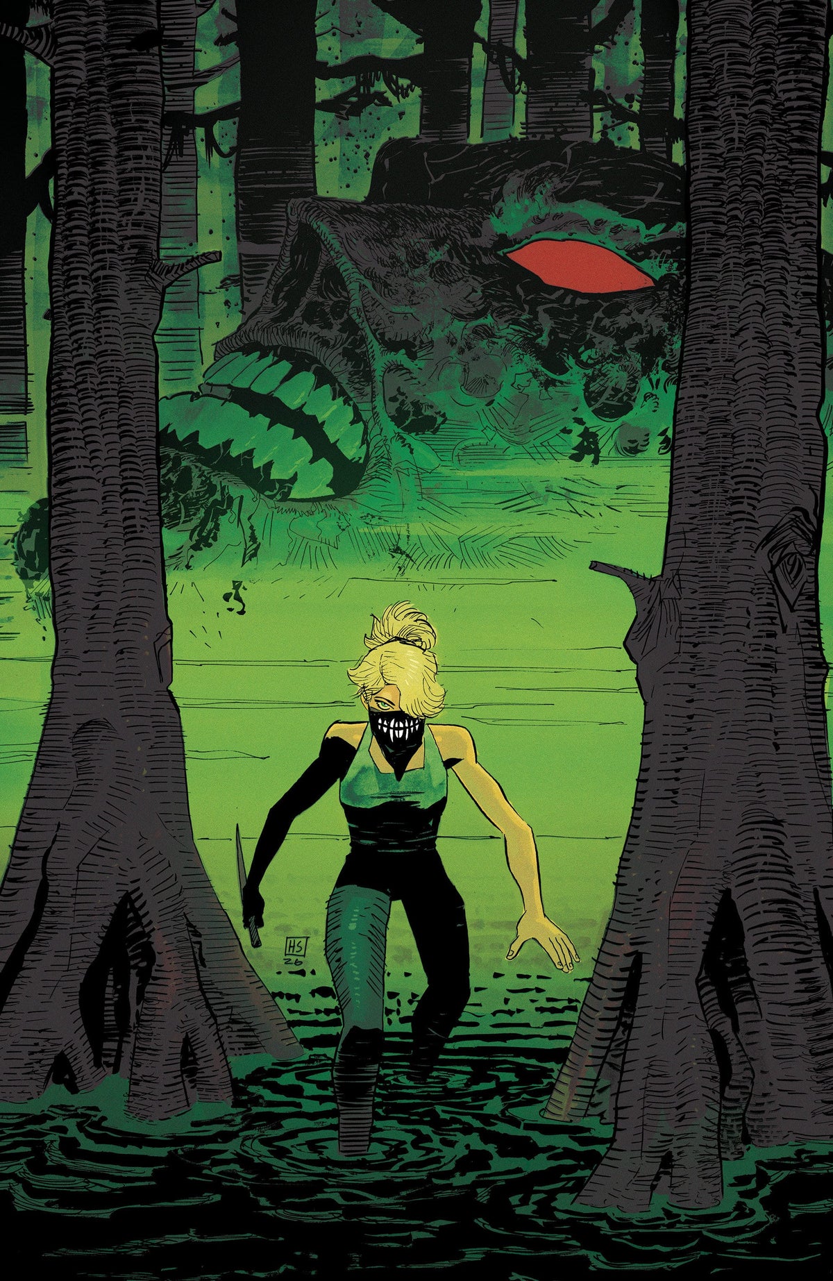 Boom Entertainment Comic Books > Incentives Swamp Thing is Killing the Children #1 M 1:100 INCV (Full Art, Sherman) (Release Date: 12/02/2026) 84428401388801131 PRH-84428401388801131