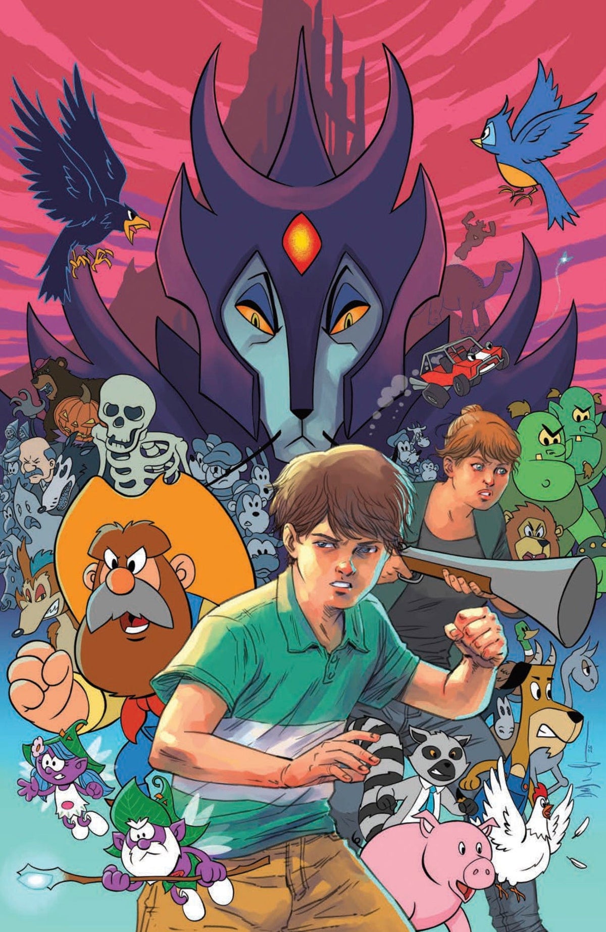 Boom Entertainment Comic Books > Incentives Uncanny Valley #10 C 1:10 INCV (Full Art, Wachter) 84428401087010031 PRH-84428401087010031