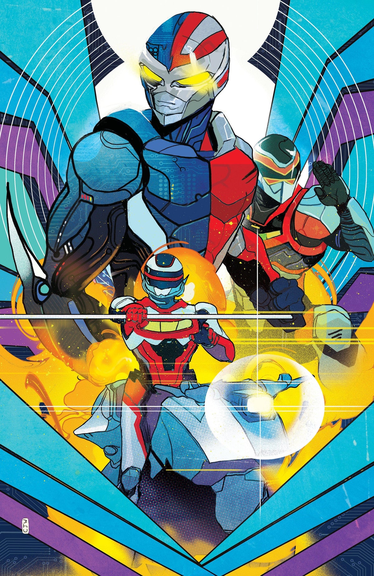 Boom Entertainment Comic Books > Incentives VR Troopers #1 L 1:100 INCV (Full Art, Ward) 84428401269001121 PRH-84428401269001121