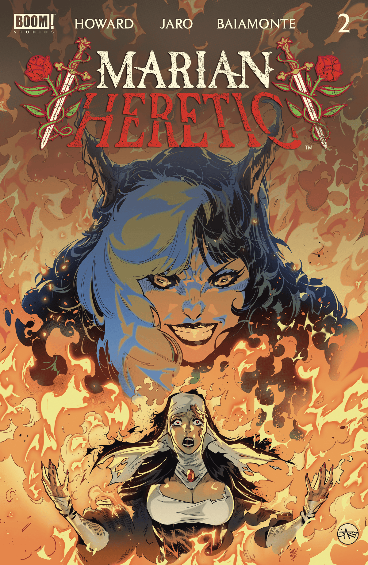 Boom Entertainment Comic Books Marian Heretic #2 A Main (Dressed, Jaro) 84428401288102011 PRH-84428401288102011