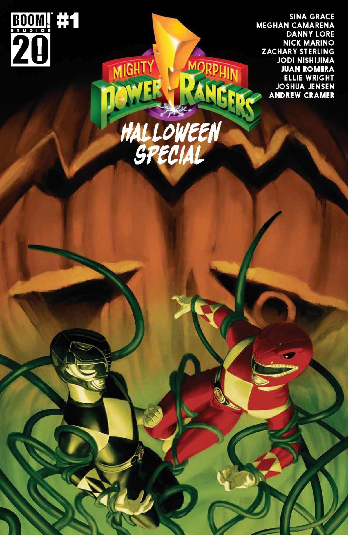 Boom Entertainment Comic Books Mighty Morphin Power Rangers Halloween Special #1 A Main (Dressed, Mercado) 84428401289801011 PRH-84428401289801011