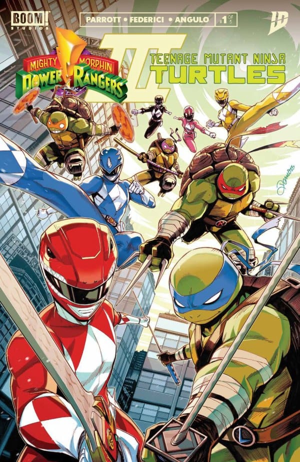 Boom Entertainment Comic Books Mighty Morphin Power Rangers/ Teenage Mutant Ninja Turtles III #1 A Main (Dressed, Zonno) 84428401272001011 PRH-84428401272001011