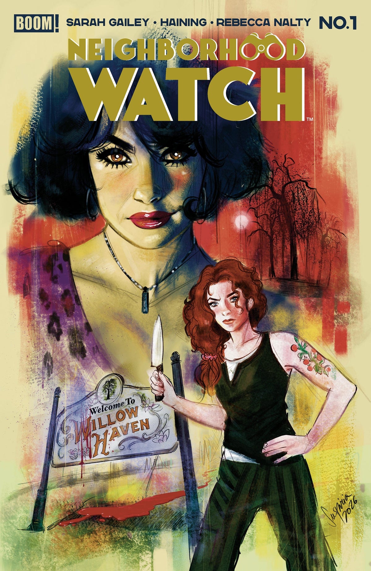 Boom Entertainment Comic Books Neighborhood Watch #1 B Variant (Dressed, Vilchez) 84428401319201021 PRH-84428401319201021