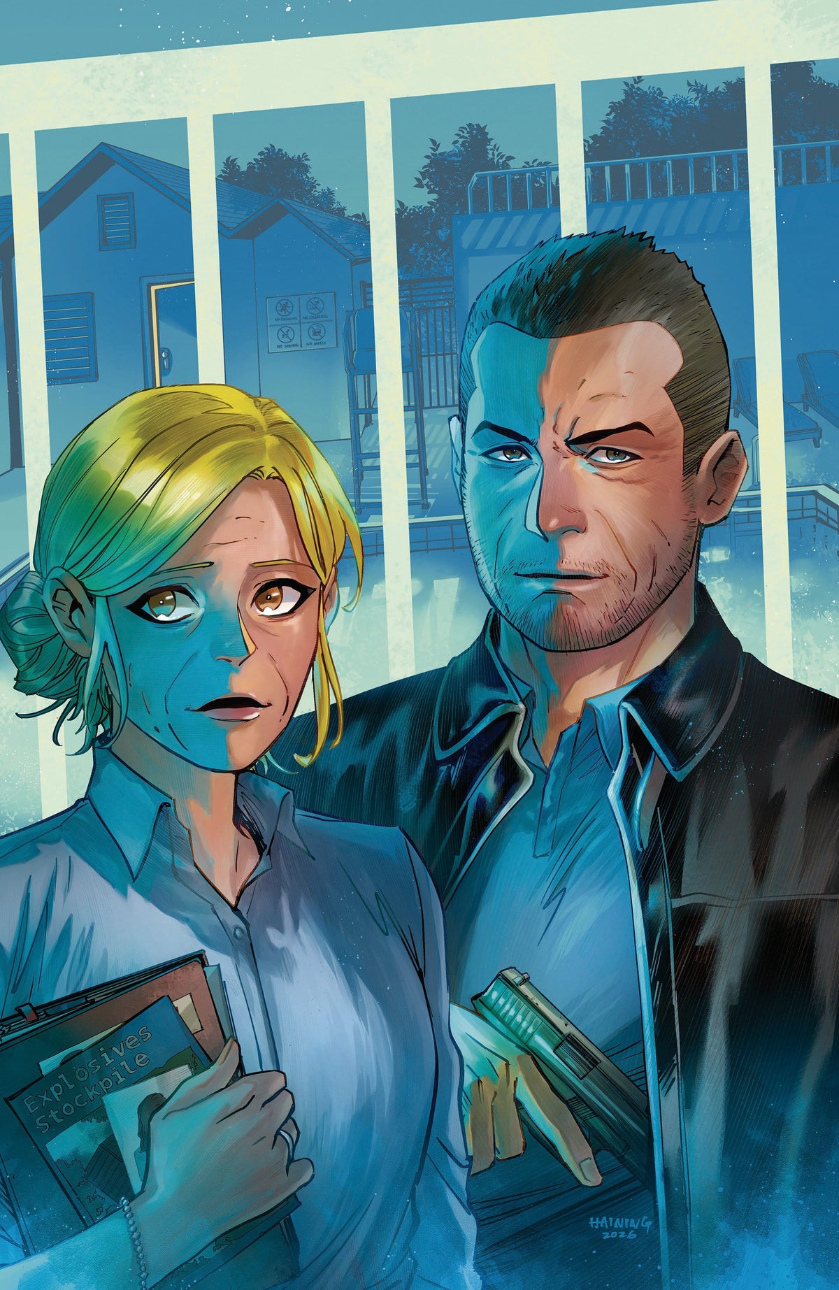 Boom Entertainment Comic Books Neighborhood Watch #5 D Unlimited Variant (Full Art, Haining) (Release Date: 09/09/2026) 84428401319205041 PRH-84428401319205041