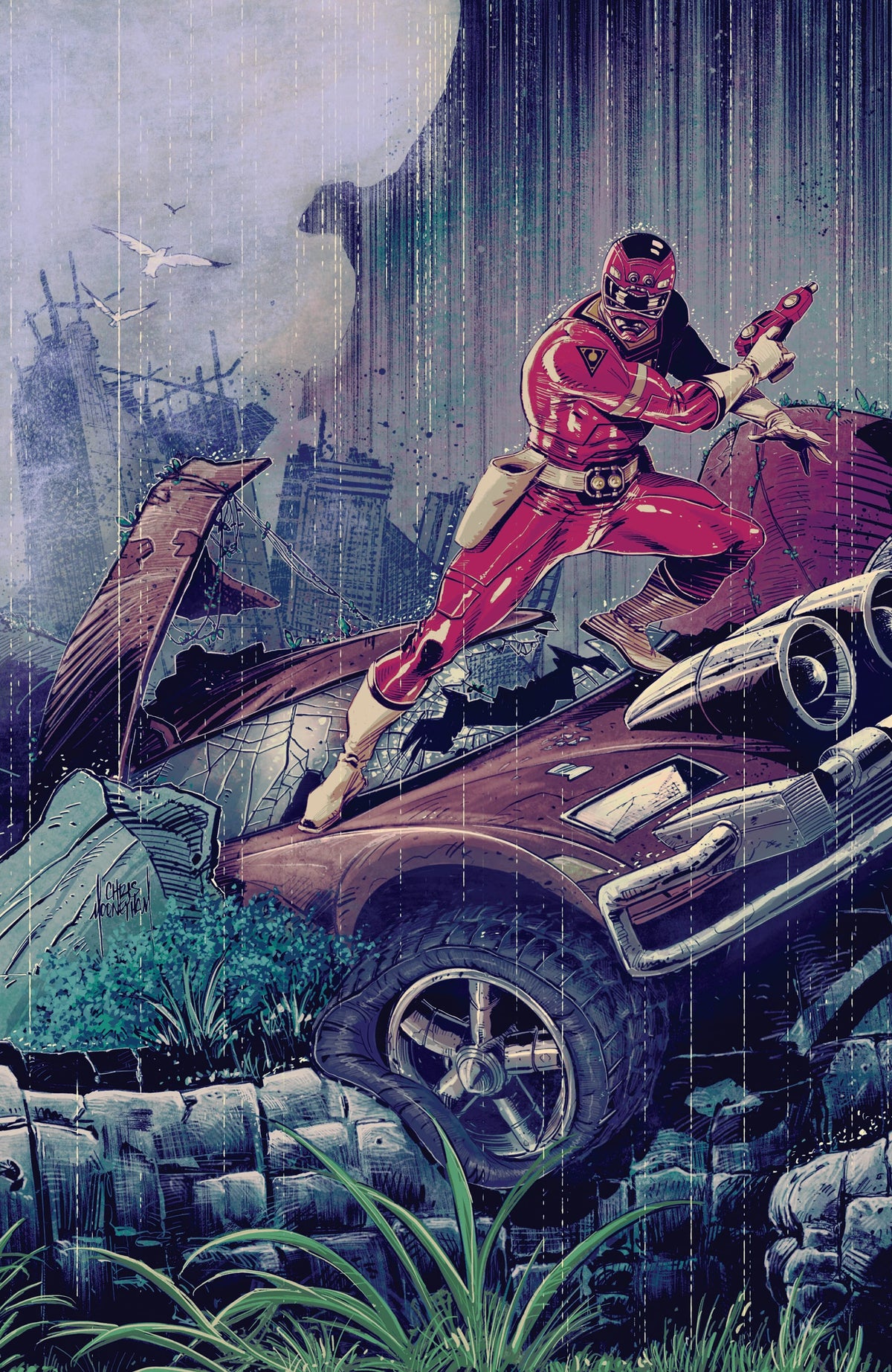 Boom Entertainment Comic Books Power Rangers Green #2 C Tommy Oliver Card Stock Connecting Variant (Dressed, Mooneyham) (Release Date: 09/16/2026) 84428401346802031 PRH-84428401346802031