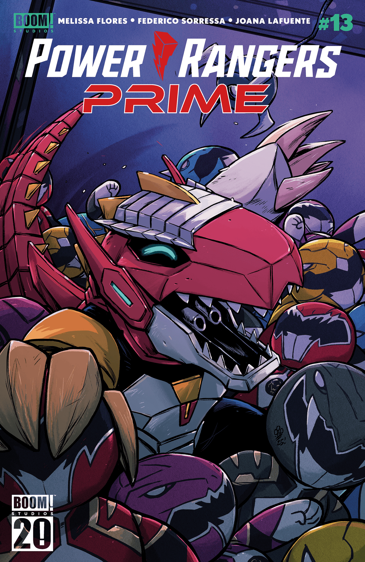 Boom Entertainment Comic Books Power Rangers Prime #13 C BOOM 20th Anniversary Variant (Dressed, Dialynas) 84428401206513031 PRH-84428401206513031