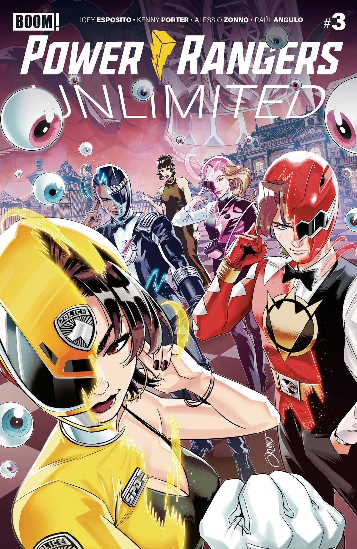 Boom Entertainment Comic Books Power Rangers Unlimited #3 A Main (Dressed, Zonno) (Release Date: 09/09/2026) 84428401340603011 PRH-84428401340603011