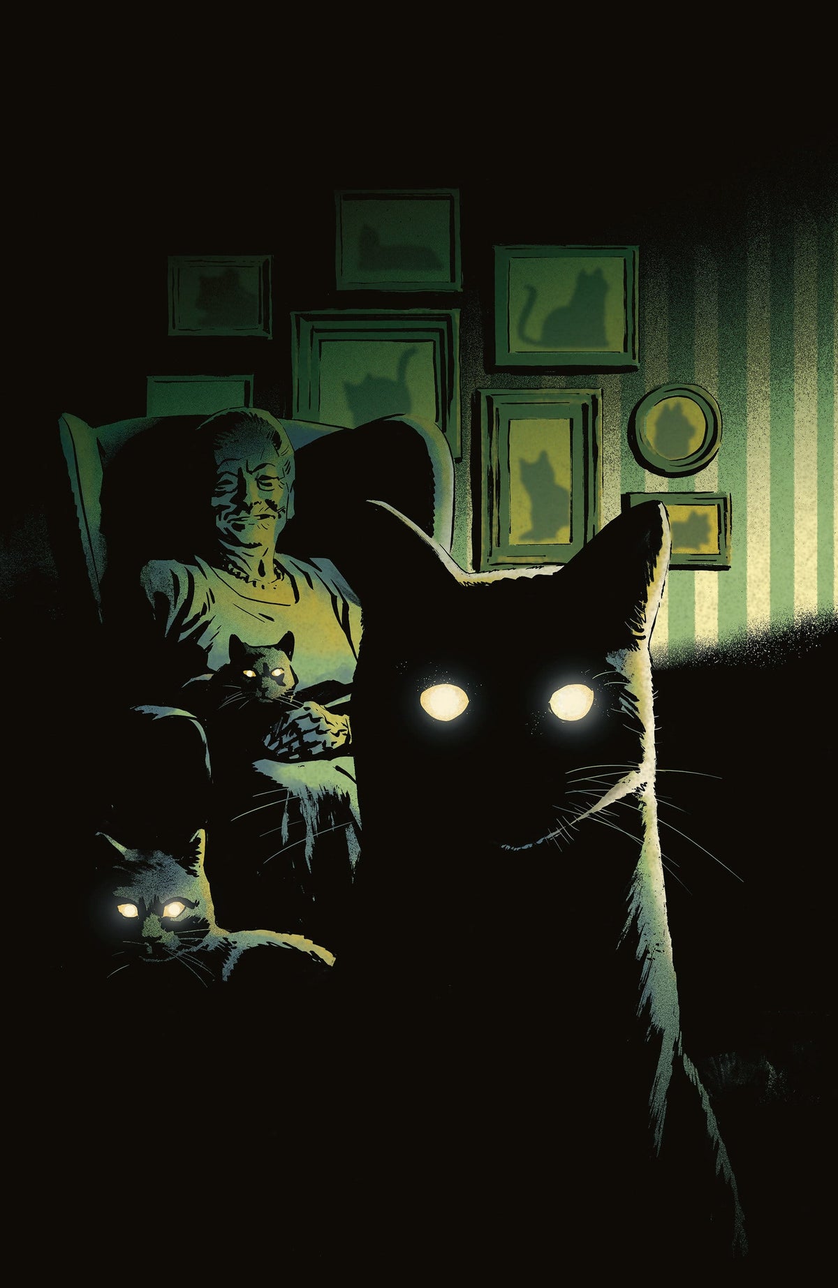 Boom Entertainment Comic Books Stuff of Nightmares: The Cat in the Coffin #1 C Homage Variant (Dressed, Gorham) (Release Date: 08/19/2026) 84428401344401031 PRH-84428401344401031