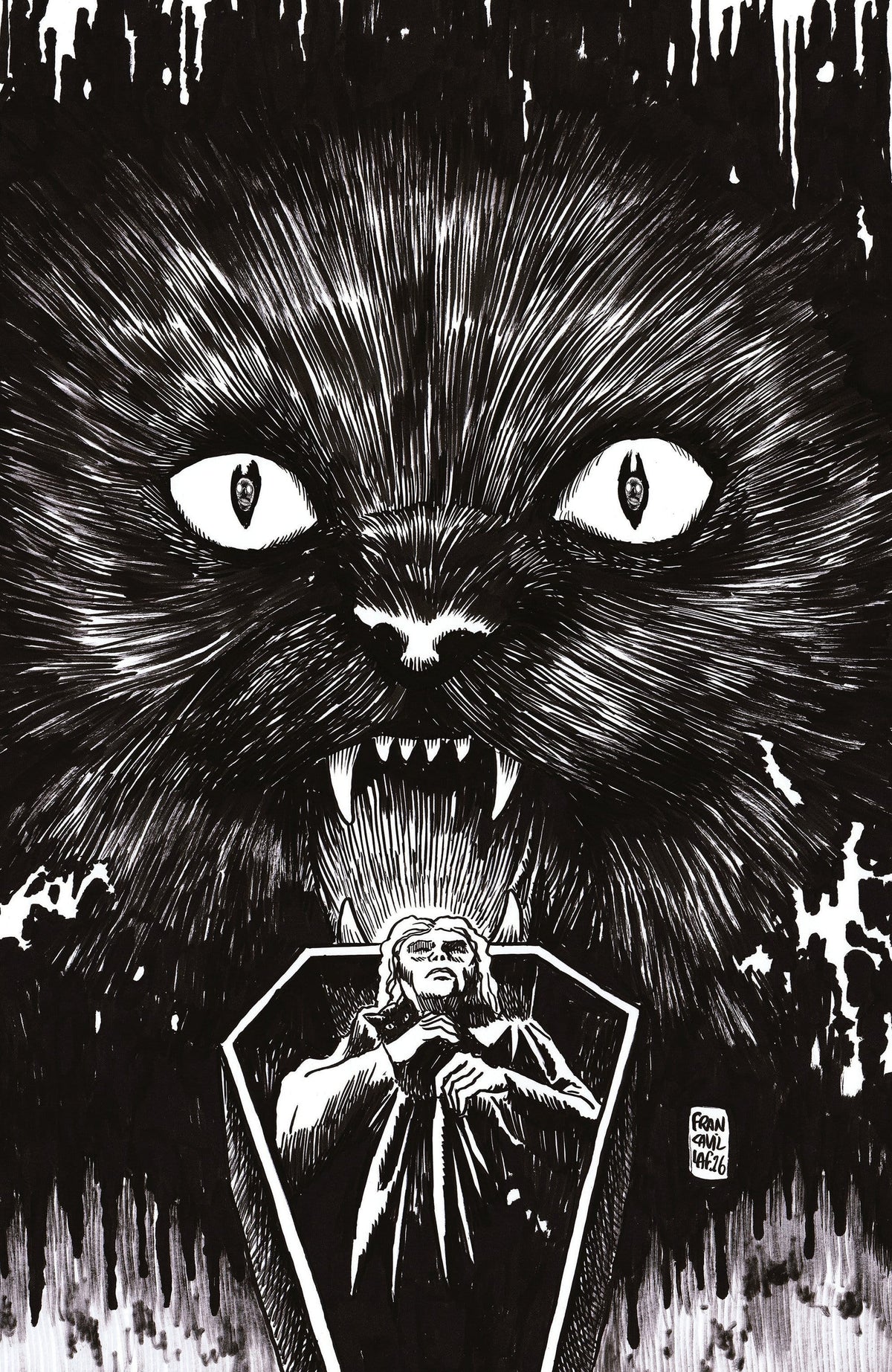 Boom Entertainment Comic Books Stuff of Nightmares: The Cat in the Coffin #1 I Unlimited Variant (Full Art, Francavilla) (Release Date: 08/19/2026) 84428401344401091 PRH-84428401344401091
