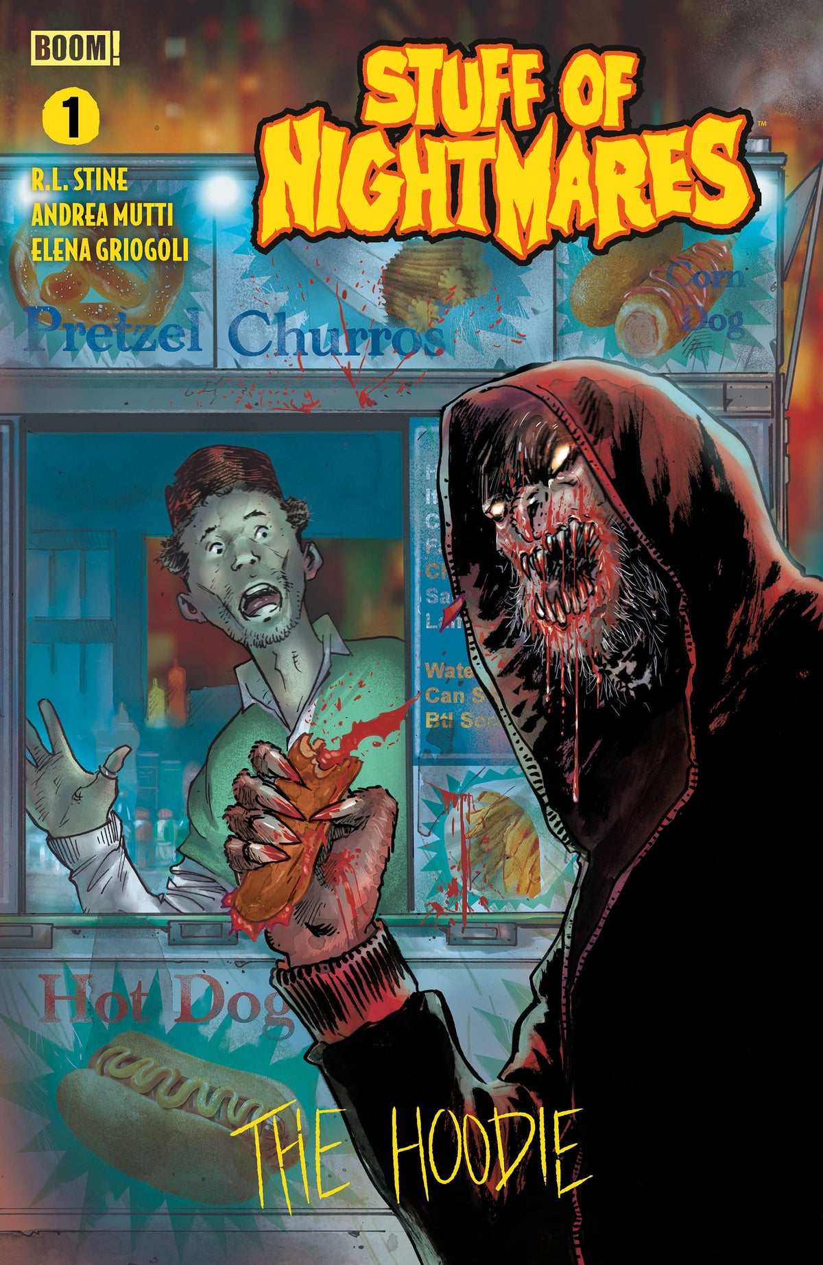 Boom Entertainment Comic Books Stuff of Nightmares: The Hoodie #1 B Variant (Dressed, Mutti) (Release Date: 12/02/2026) 84428401391801021 PRH-84428401391801021